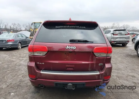 2016 Jeep Grand Cherokee Overland z USA, uszkodzony, nr VIN 1C4RJFCG1GC493602